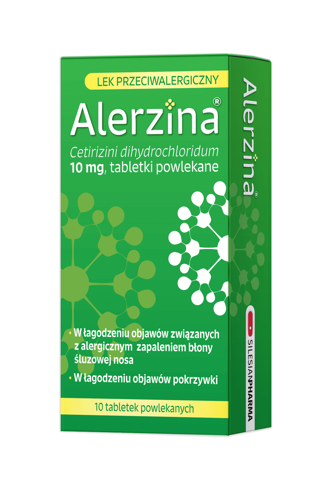 Alerzina 10 mg 10 tabletek