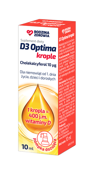Rodzina Zdrowia D3 Optima 10 ml