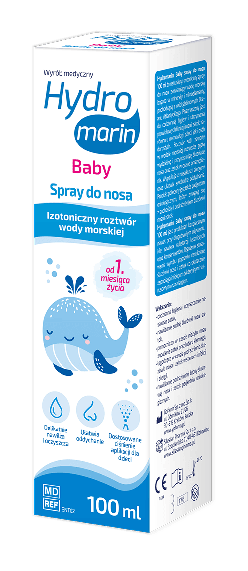 Hydromarin Baby Izotoniczny spray do nosa 100 ml