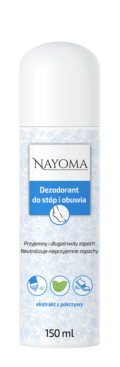 Nayoma dezodorant do stóp i obuwia spray 150 ml