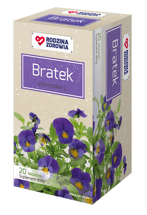Rodzina Zdrowia Bratek zioła do zaparzania 20 saszetek