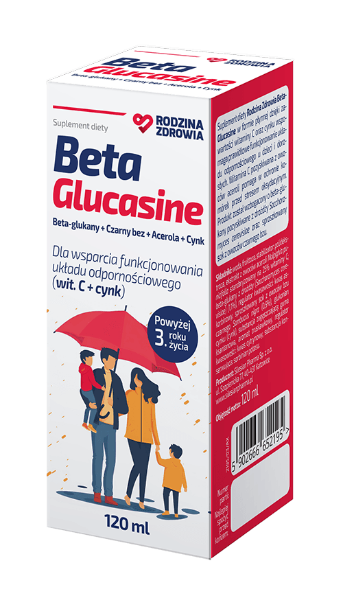 Rodzina Zdrowia BetaGlucasine płyn 120 ml