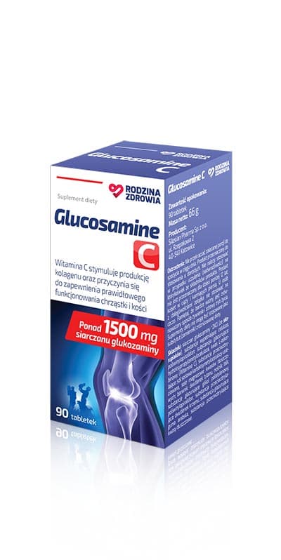 Rodzina Zdrowia Glucosamine C 90 tabletek