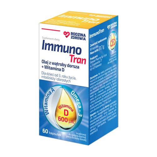 Rodzina Zdrowia Immunotran 60 kapsułek