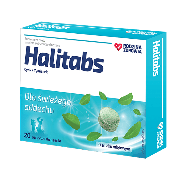 Rodzina Zdrowia Halitabs pastylki do ssania 20 szt.