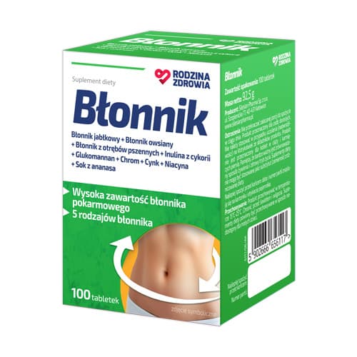 Rodzina Zdrowia Błonnik 100 tabletek