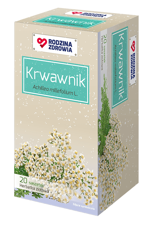 Rodzina Zdrowia Krwawnik zioła do zaparzania 20 saszetek