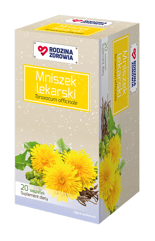 Rodzina Zdrowia Mniszek lekarski zioła do zaparzania 20 saszetek