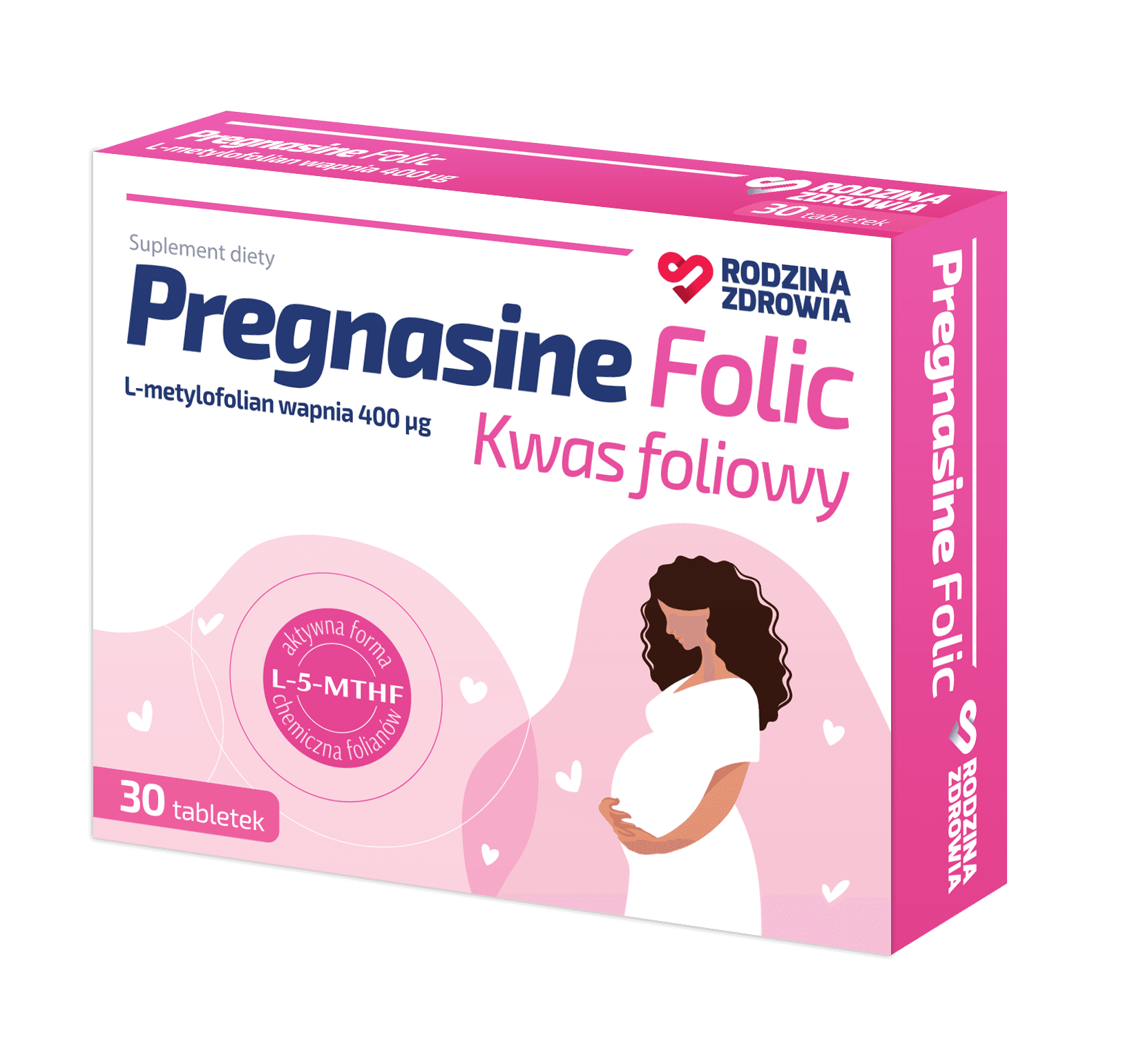 Rodzina Zdrowia Pregnasine Folic 30 tabletek