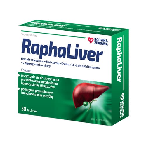 Rodzina Zdrowia RaphaLiver 30 tabletek