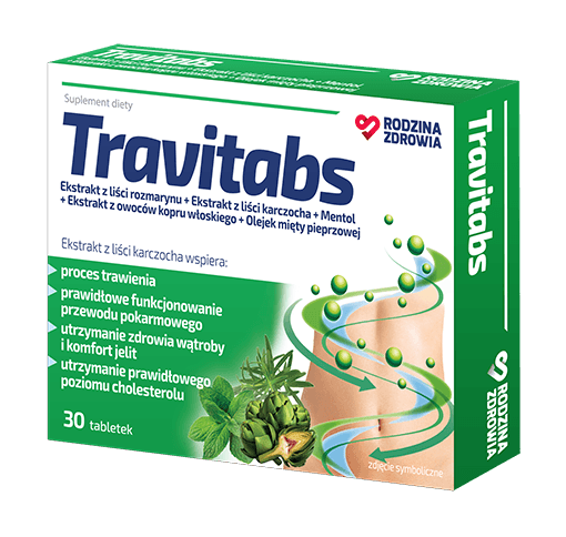 Rodzina Zdrowia Travitabs 30 tabletek