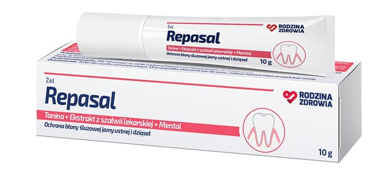 Rodzina Zdrowia Repasal żel 10 g