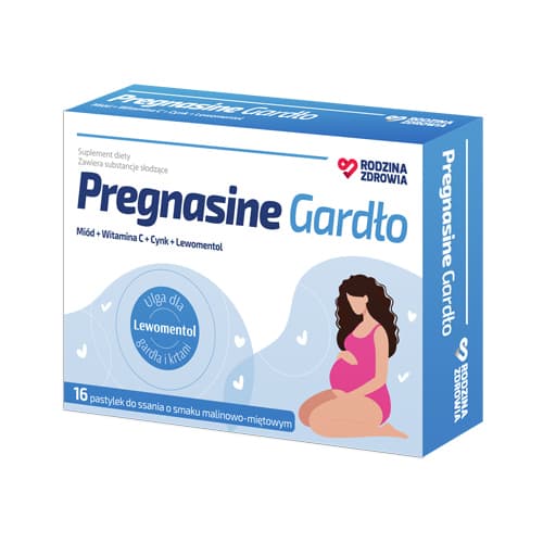 Rodzina Zdrowia Pregnasine Gardło 16 pastylek do ssania