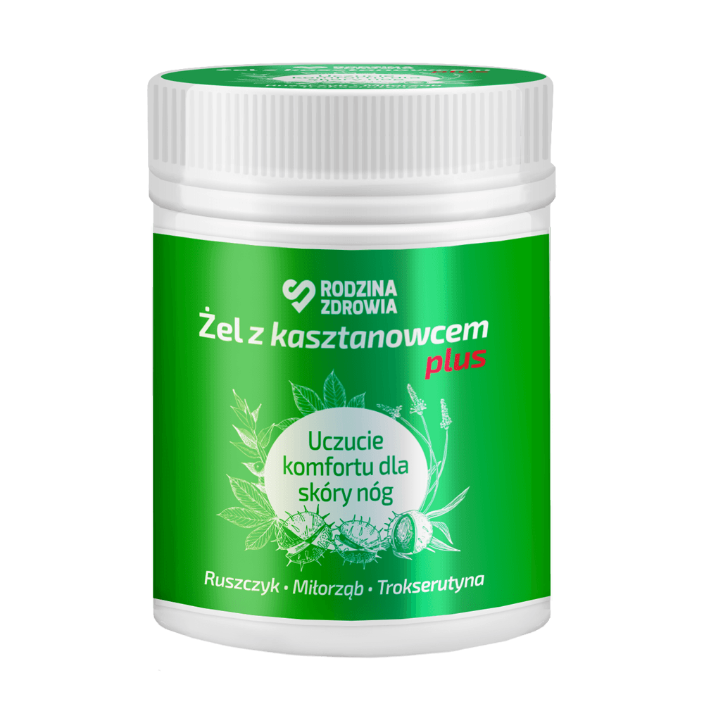 Rodzina Zdrowia Żel z kasztanowcem plus 250 ml