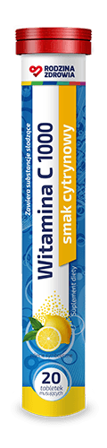 Rodzina Zdrowia Witamina C 1000 20 tabletek musujących