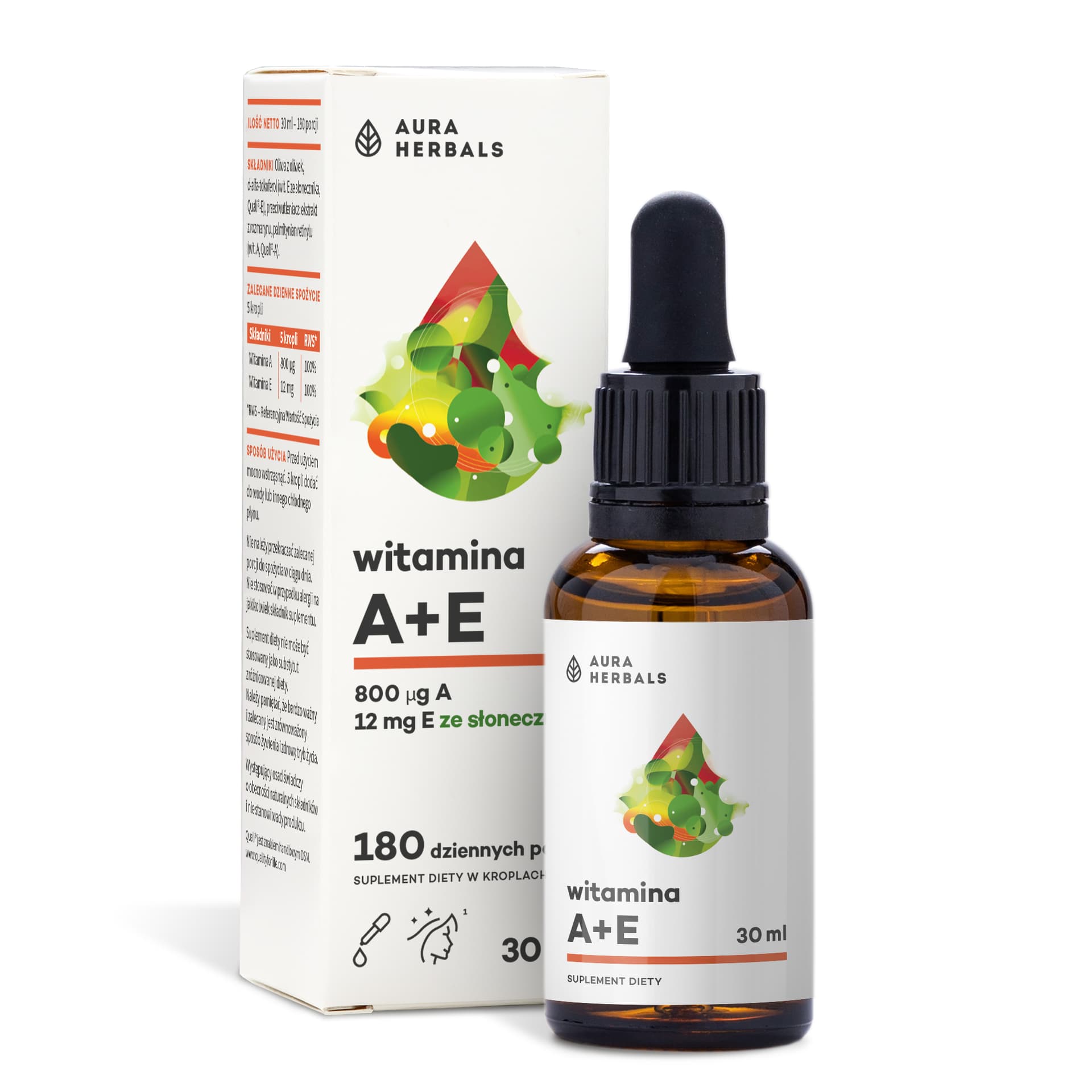 Witamina A + E krople doustne 30 ml