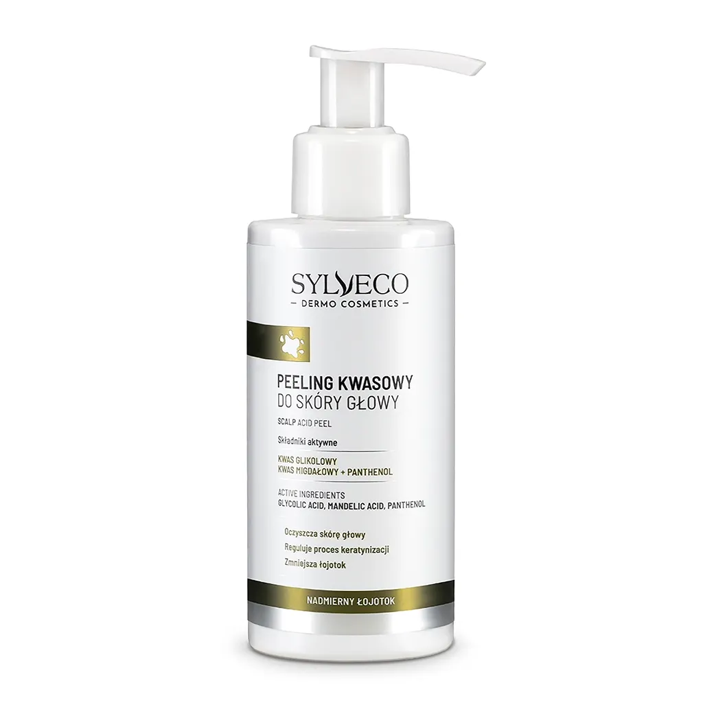 Sylveco Dermo Nadmierny Łojotok Peeling do skóry głowy kwasowy 145 ml
