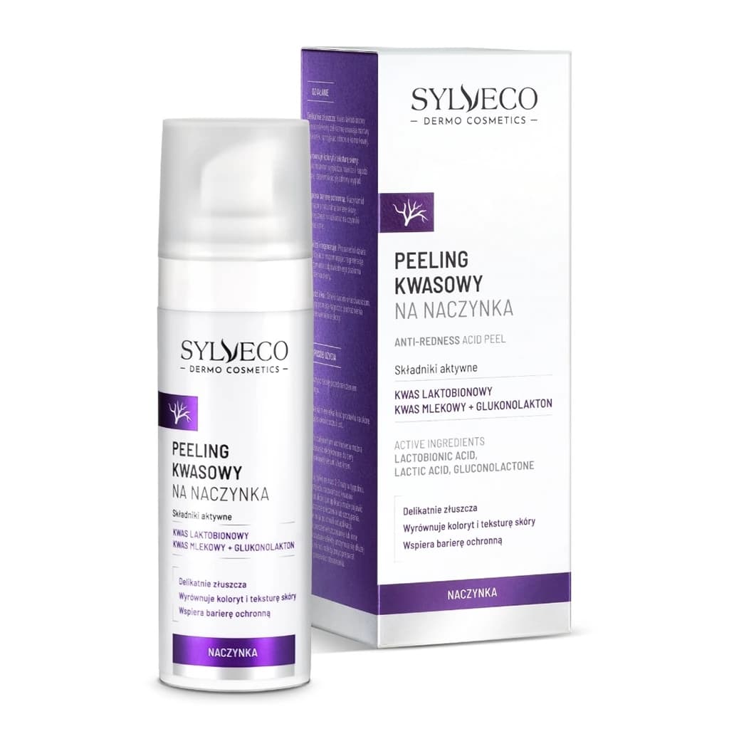 Sylveco Dermo Naczynka Peeling na naczynka kwasowy 30 ml