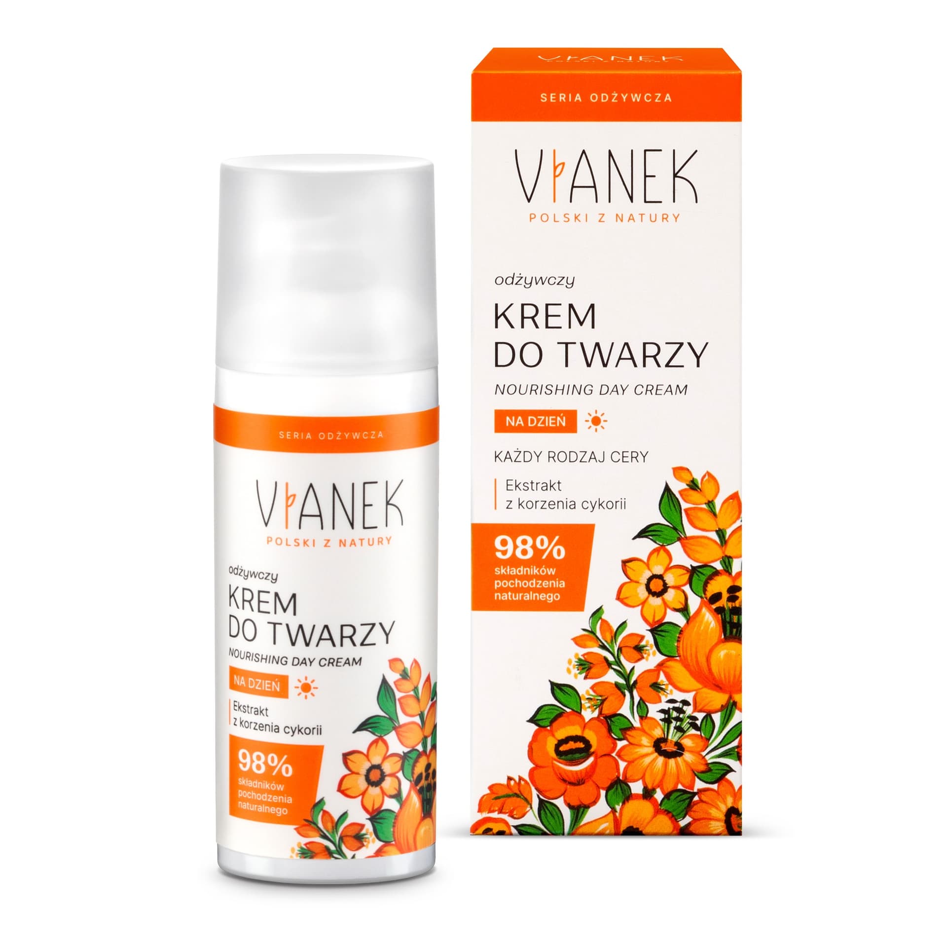 Vianek Krem do twarzy odżywczy na dzień 50 ml