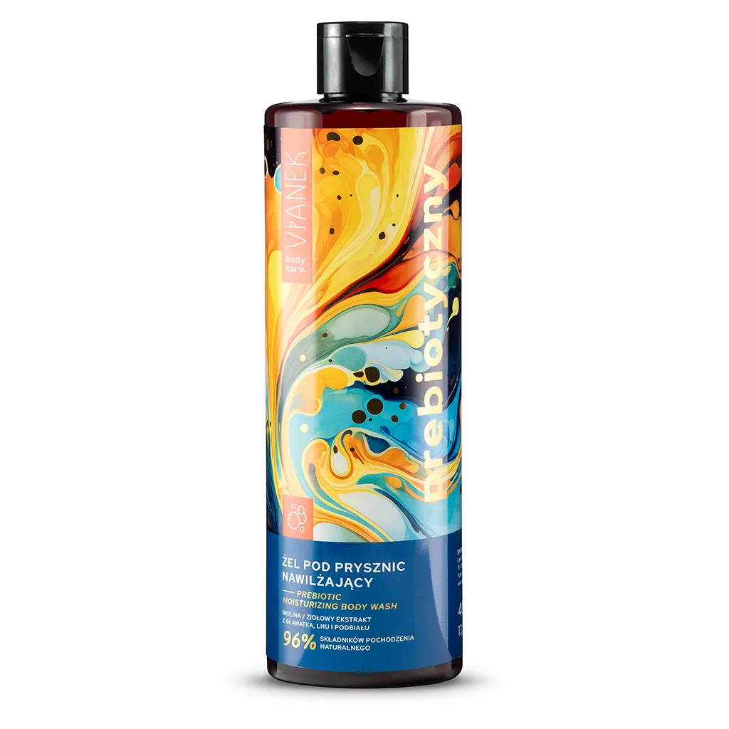 Vianek Żel pod prysznic nawilżający prebiotyczny 400 ml