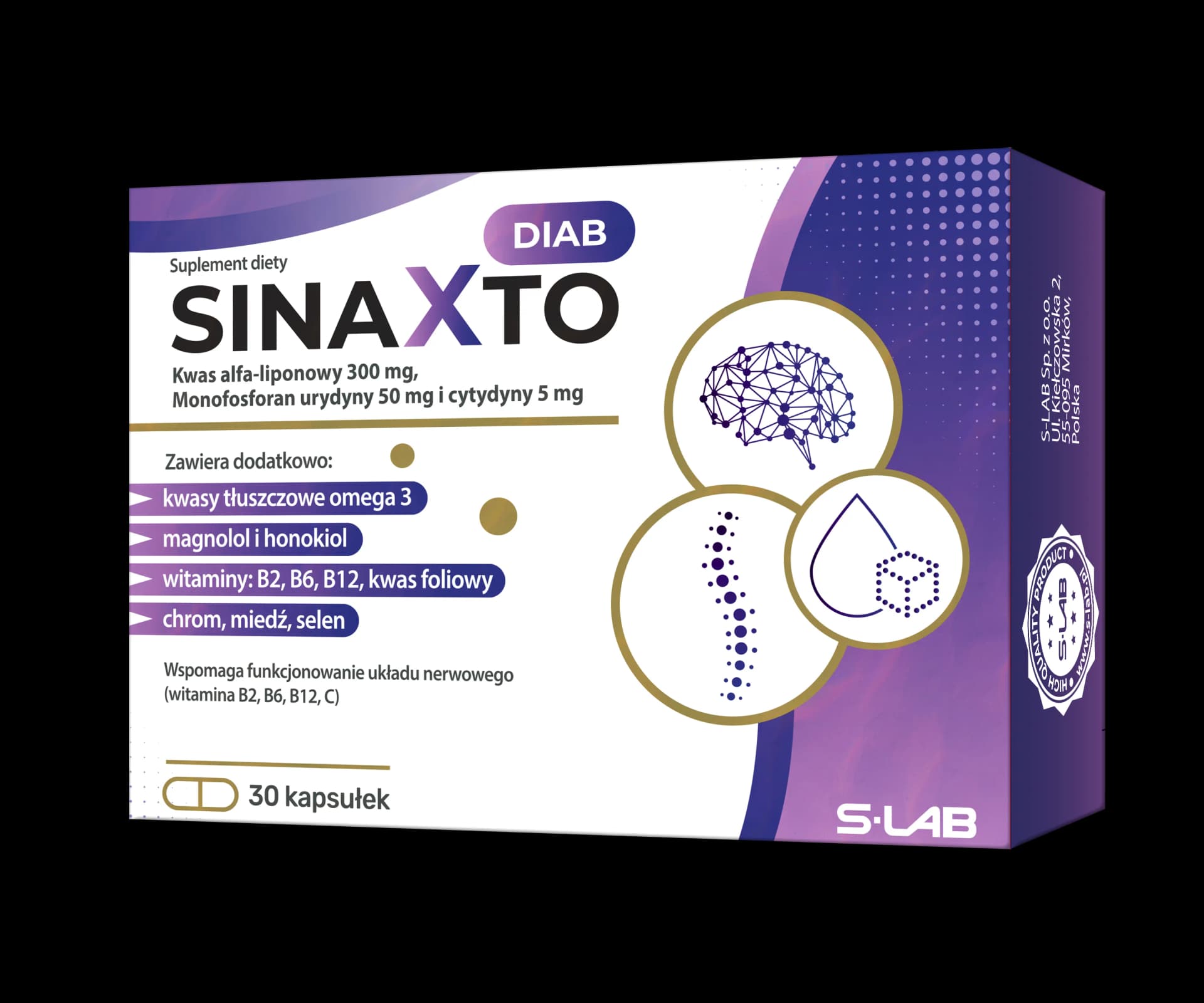 Sinaxto Diab 30 kapsułek