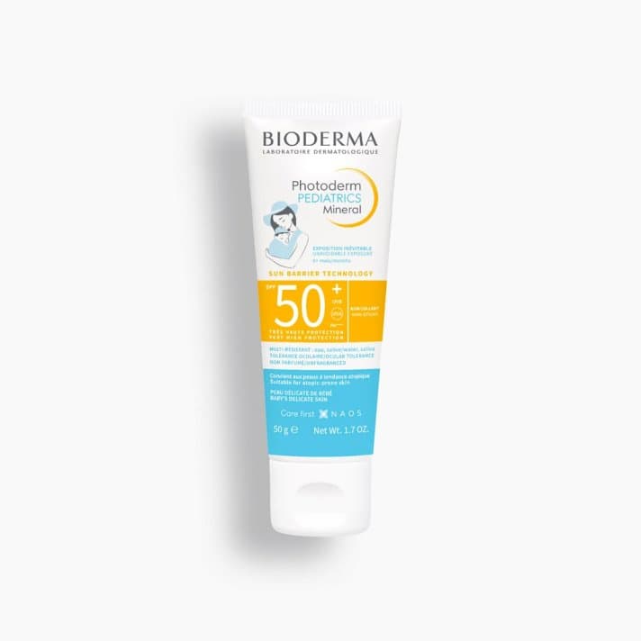 Bioderma Photoderm Pediatrics Mineral fluid dla dzieci mineralny SPF 50+ 50 g