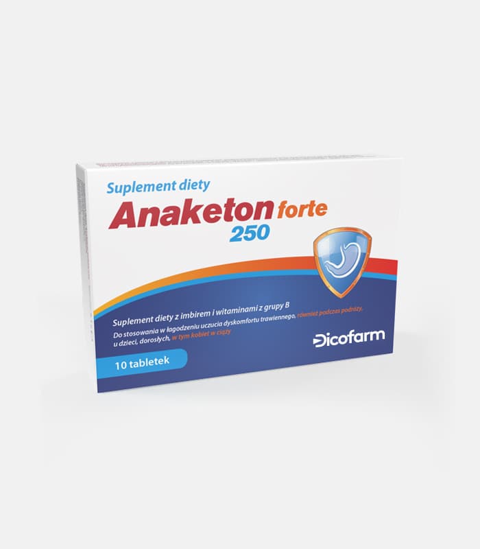 Anaketon Forte 250 10 tabletek