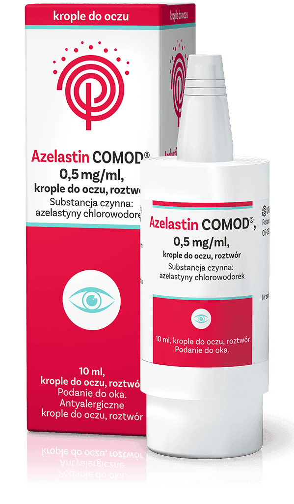 Azelastin Comod krople do oczu 10 ml