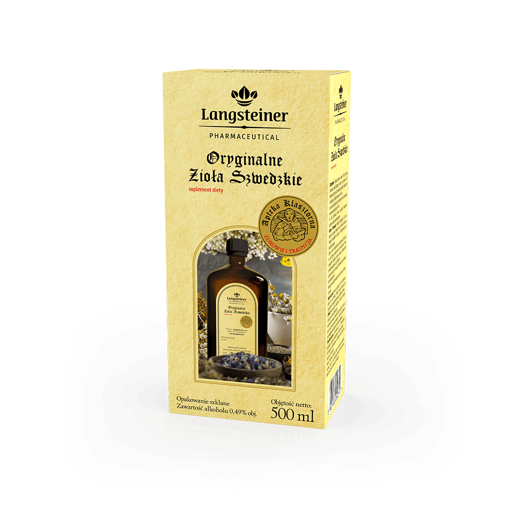 Oryginalne Zioła Szwedzkie płyn 500 ml
