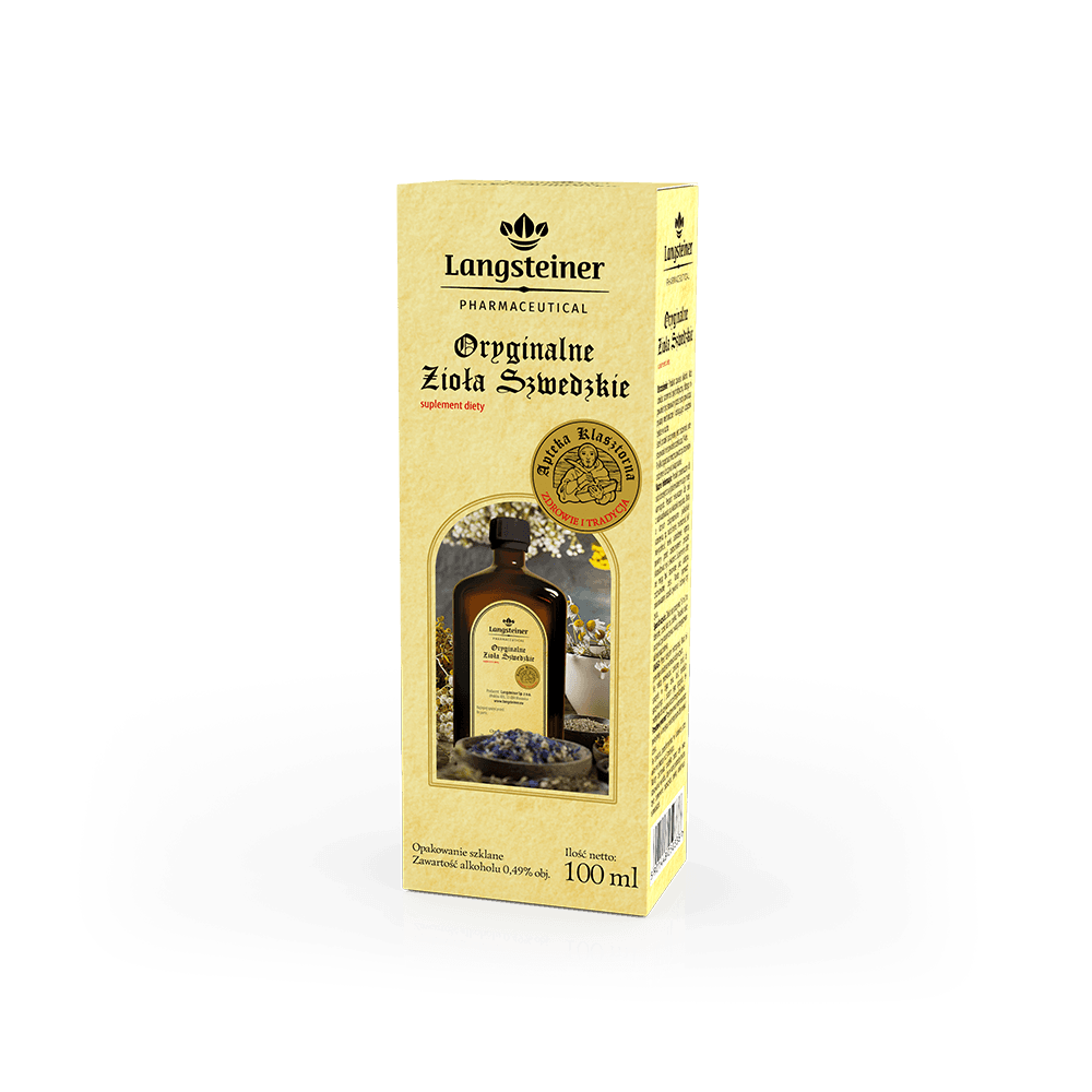 Oryginalne Zioła Szwedzkie płyn 100 ml