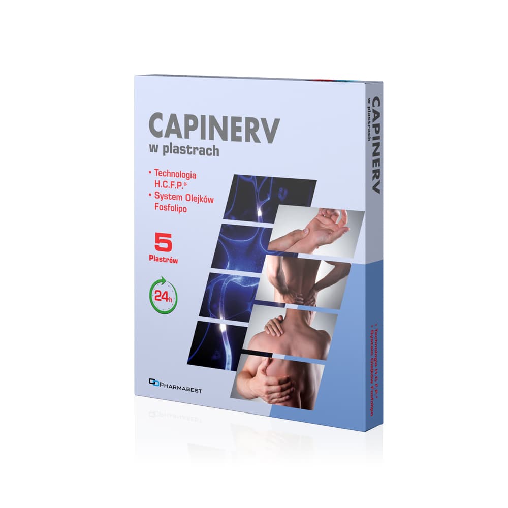 Capinerv plastry 5 sztuk