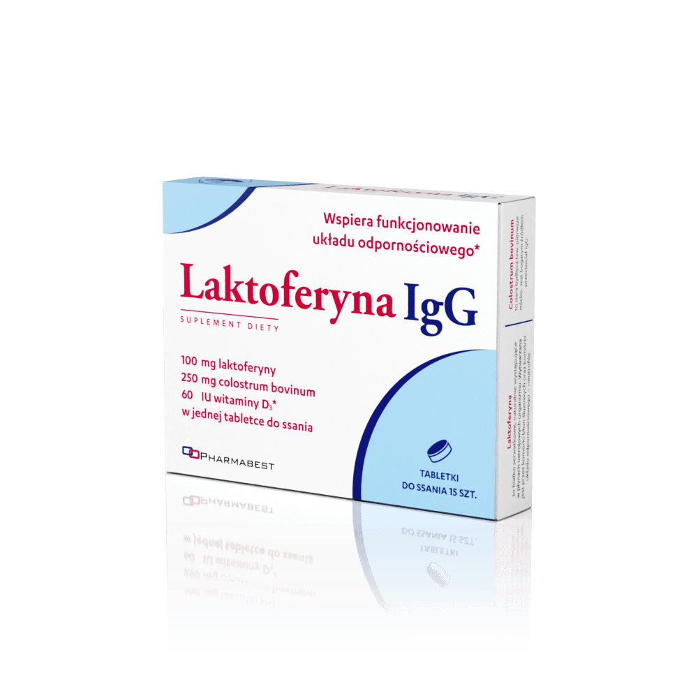 Laktoferyna IgG 15 tabletek do ssania