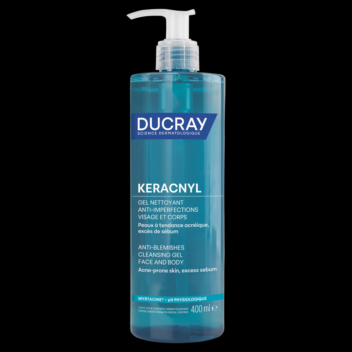 Ducray Keracnyl żel oczyszczający przeciw niedoskonałościom 400 ml