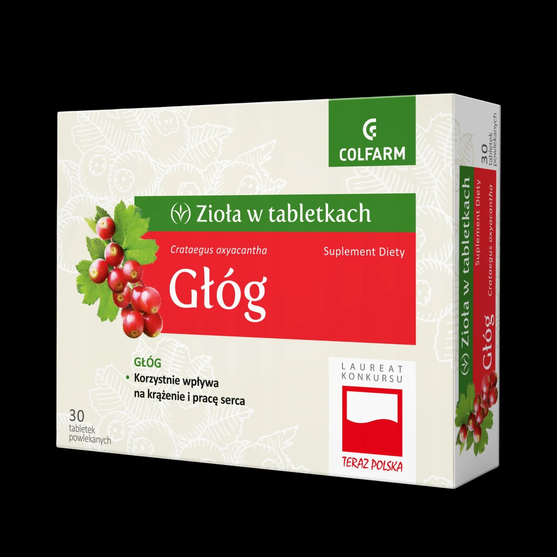 Głóg 30 tabletek