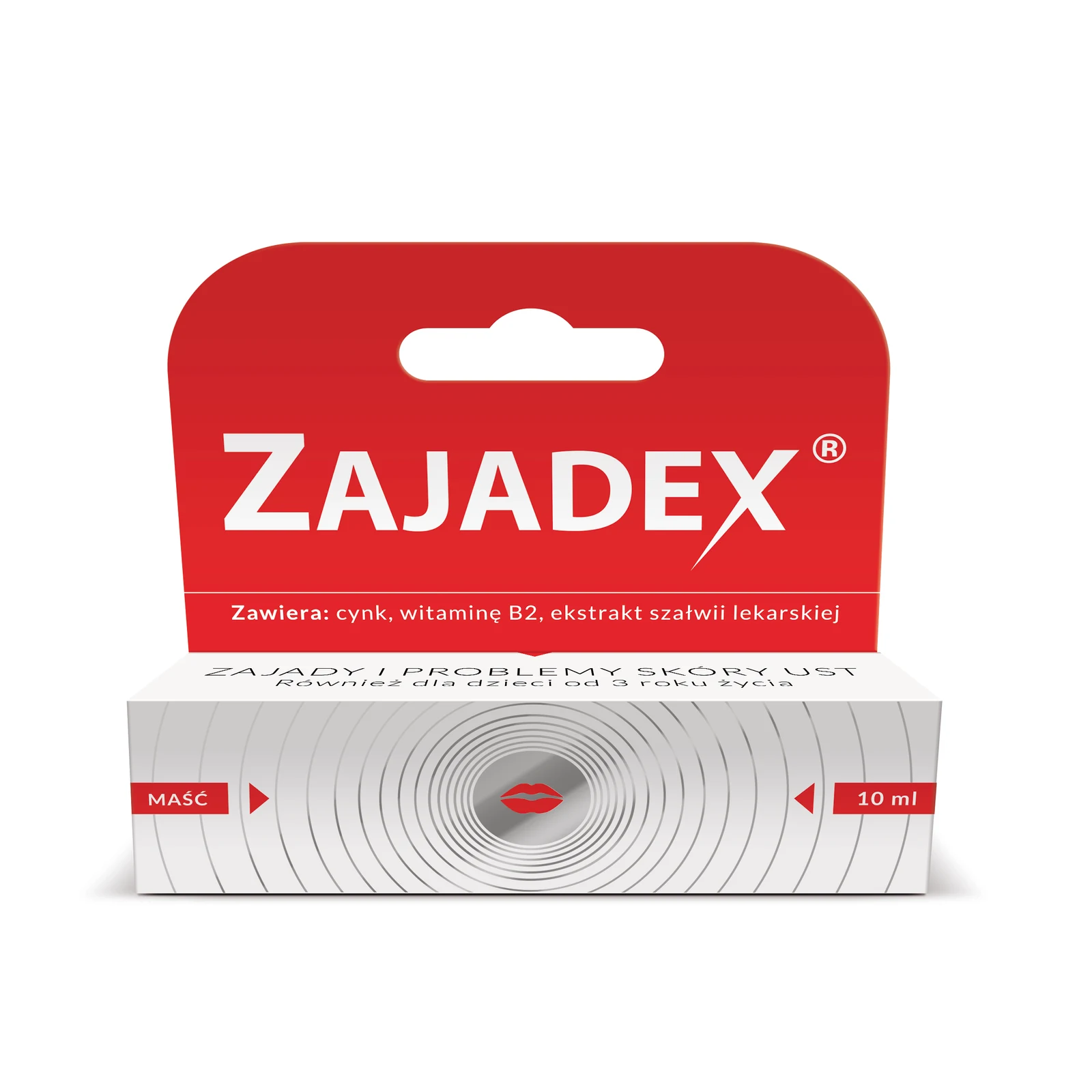 Zajadex maść na zajady i problemy skóry ust 10 ml
