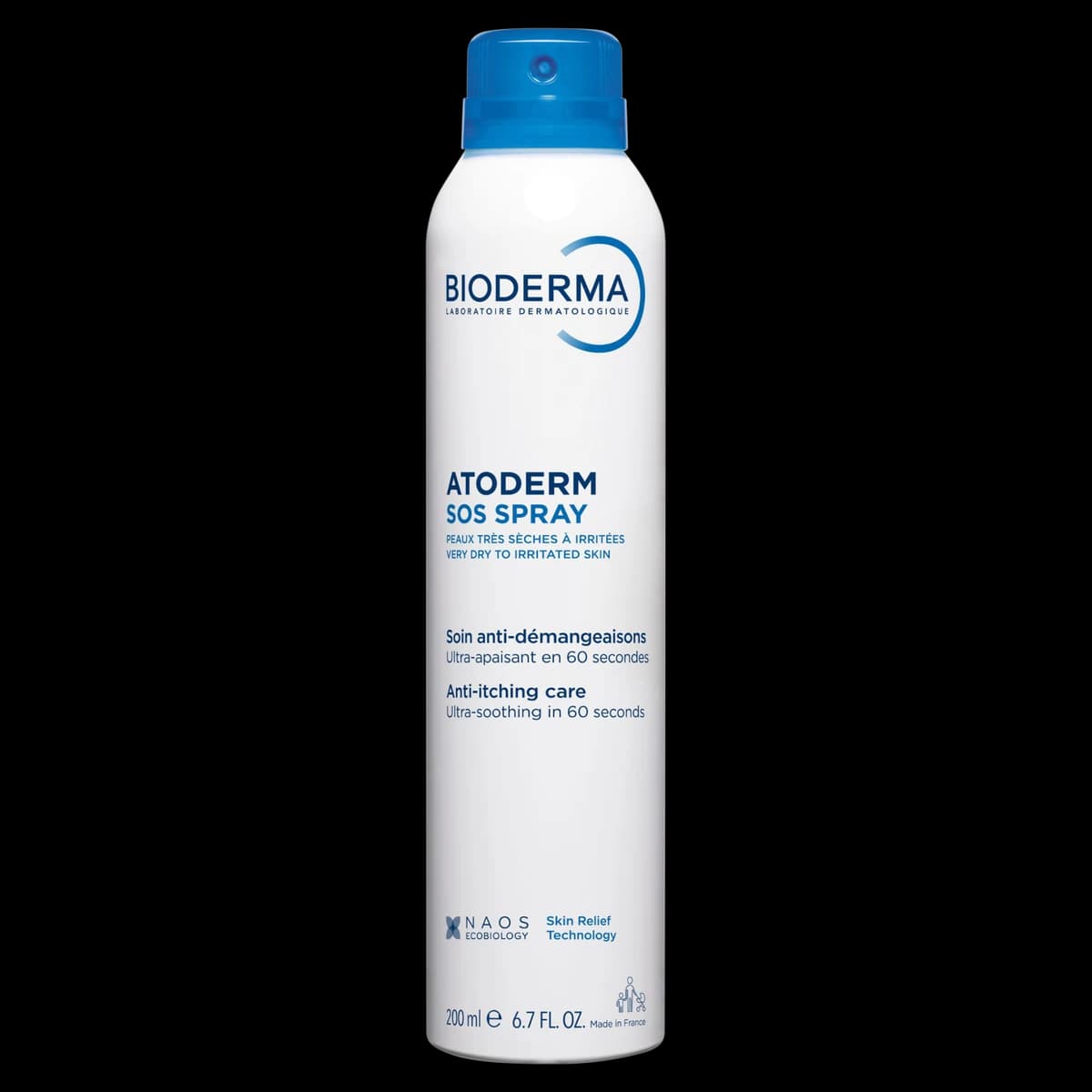 Bioderma Atoderm Łagodzący spray przeciwświądowy dla bardzo suchej skóry 200 ml
