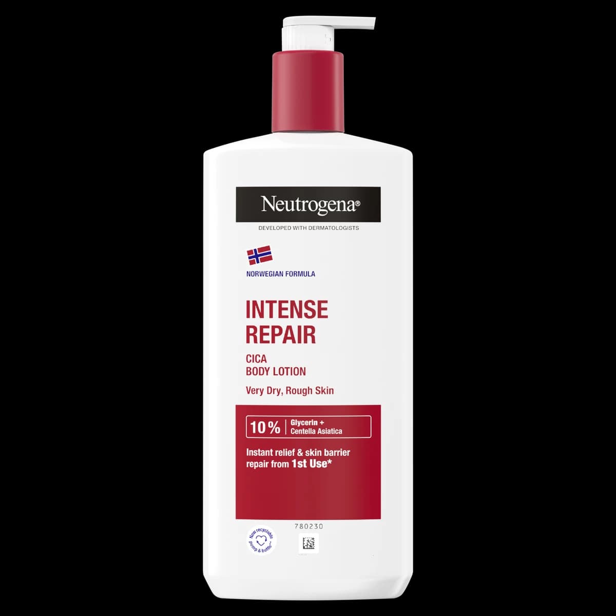 Neutrogena Intense Repair intensywnie regenerujący balsam do ciała z Cica 400 ml