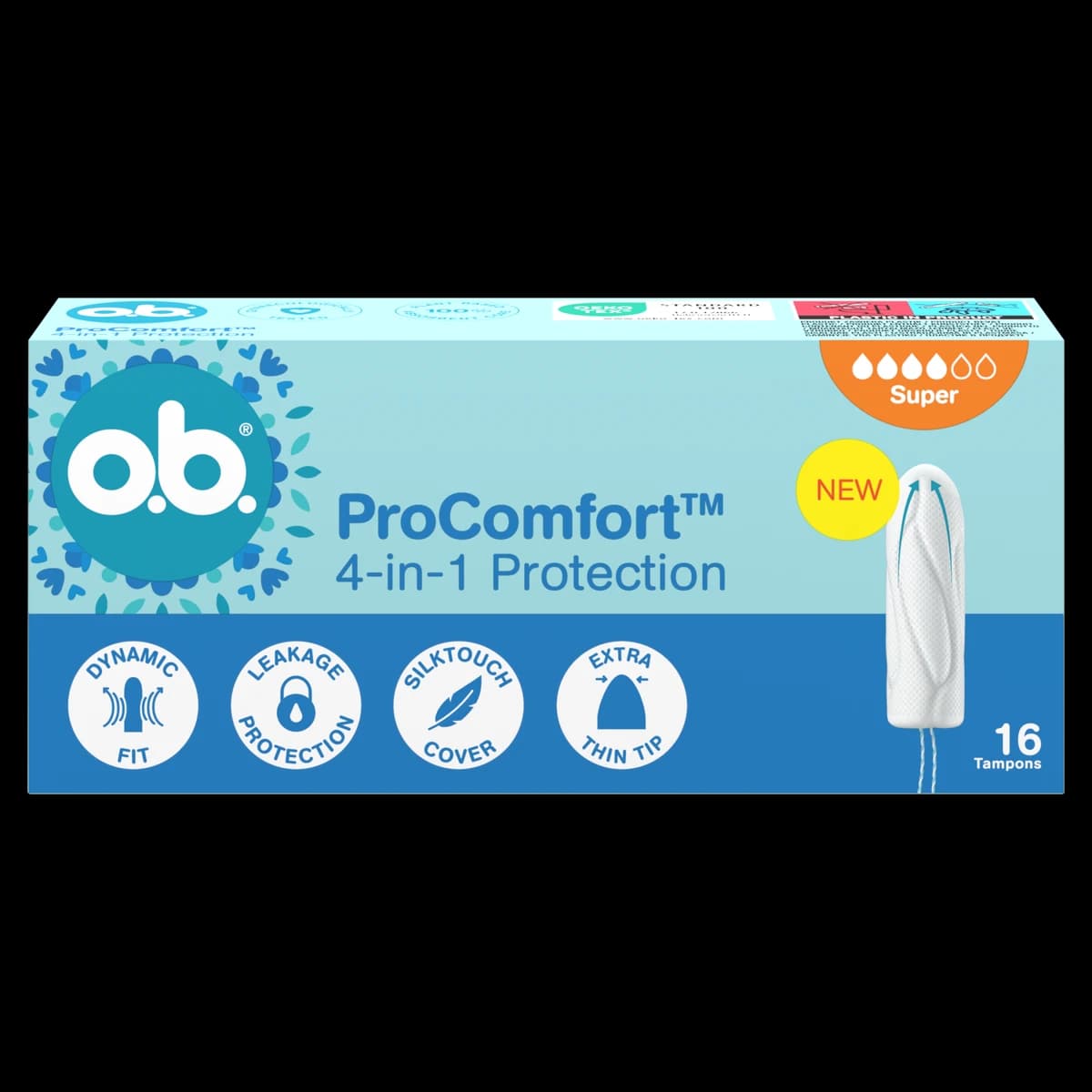 O.B. ProComfort Super tampony 16 sztuk