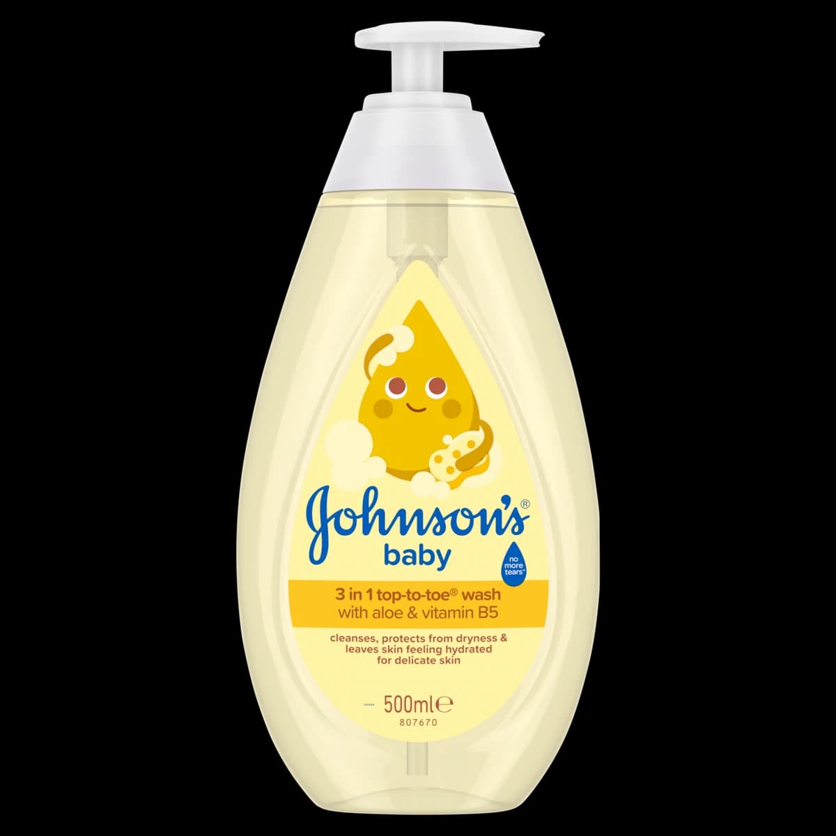 Johnson's Top-to-Toe płyn do mycia ciała i włosów 500 ml