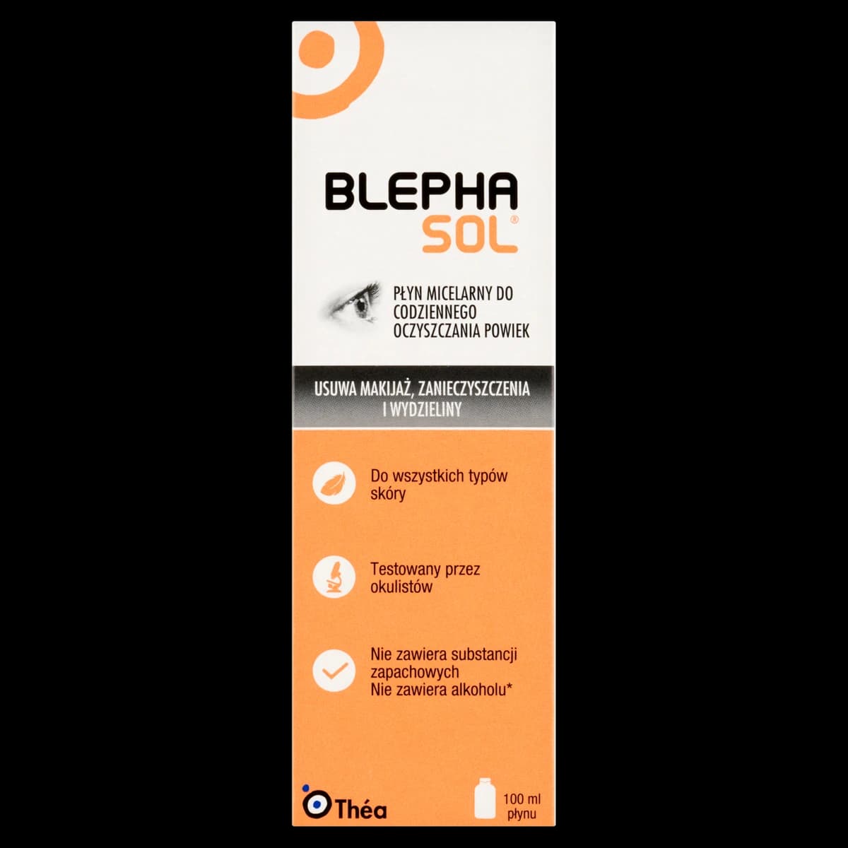 Blephasol płyn micelarny do codziennego oczyszczania powiek 100 ml
