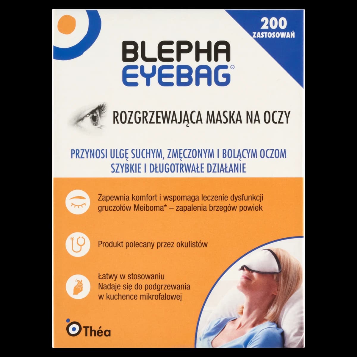 Blepha Eyebag rozgrzewająca maska na oczy