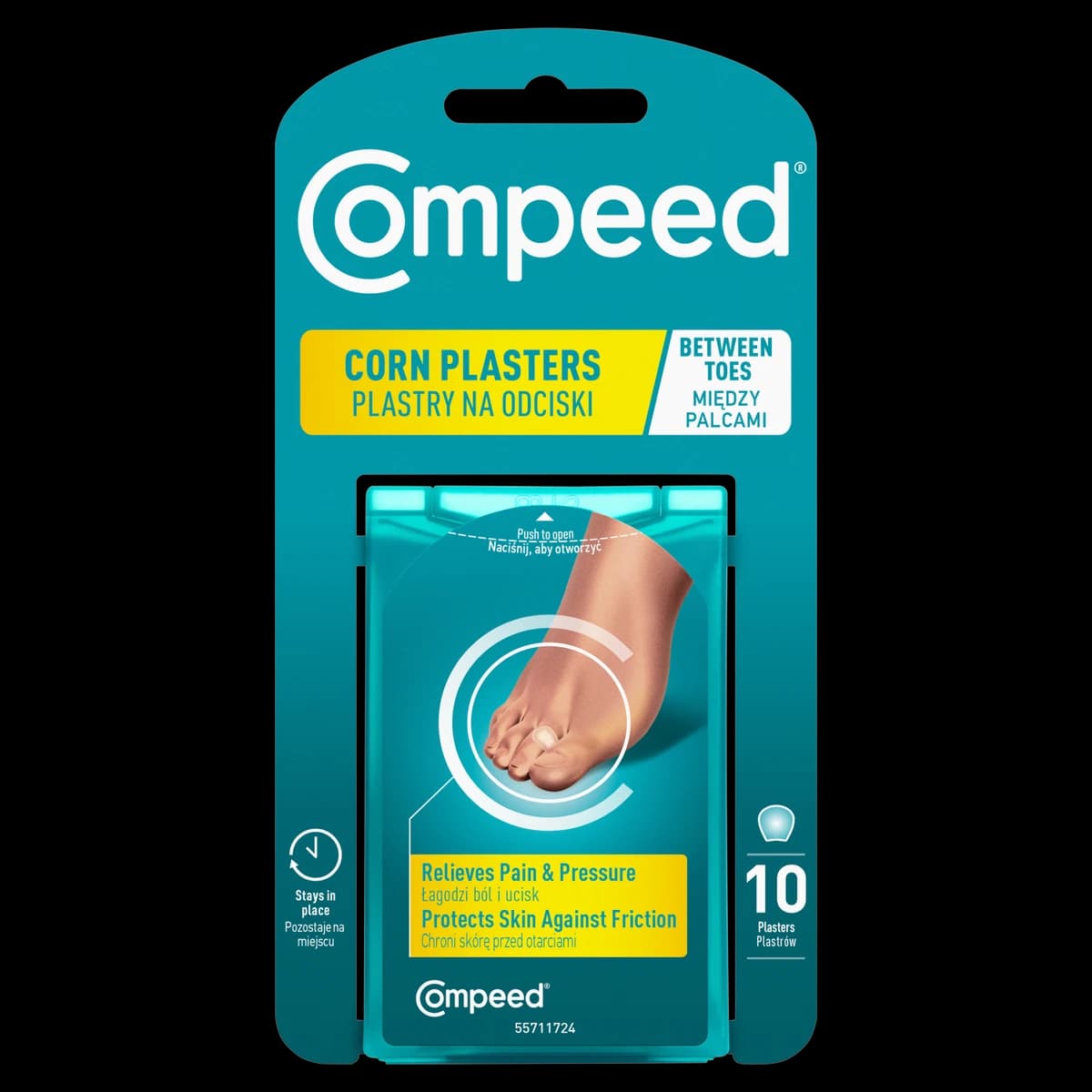 Compeed plastry na odciski między palcami 10 szt.