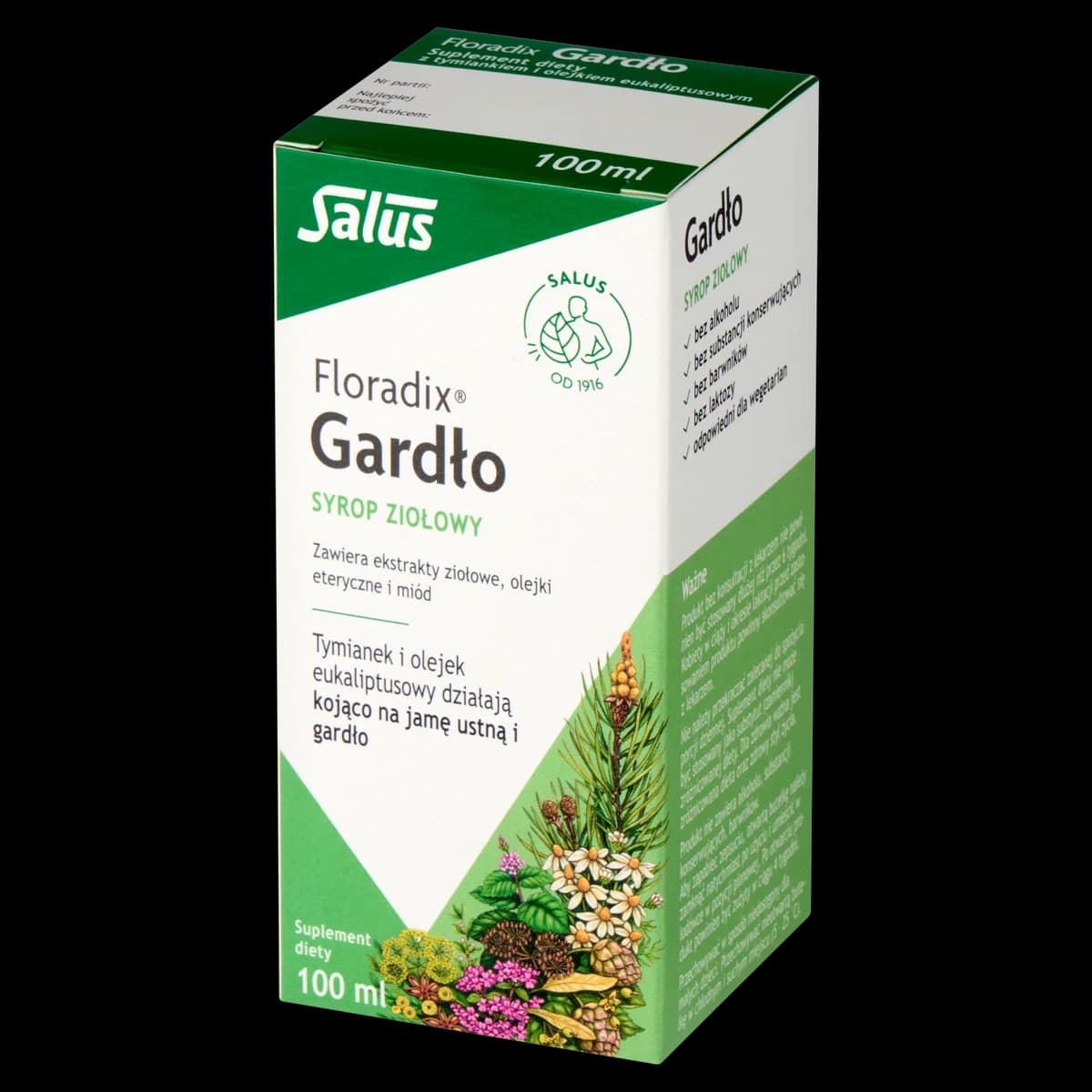 Floradix Gardło syrop ziołowy 100 ml