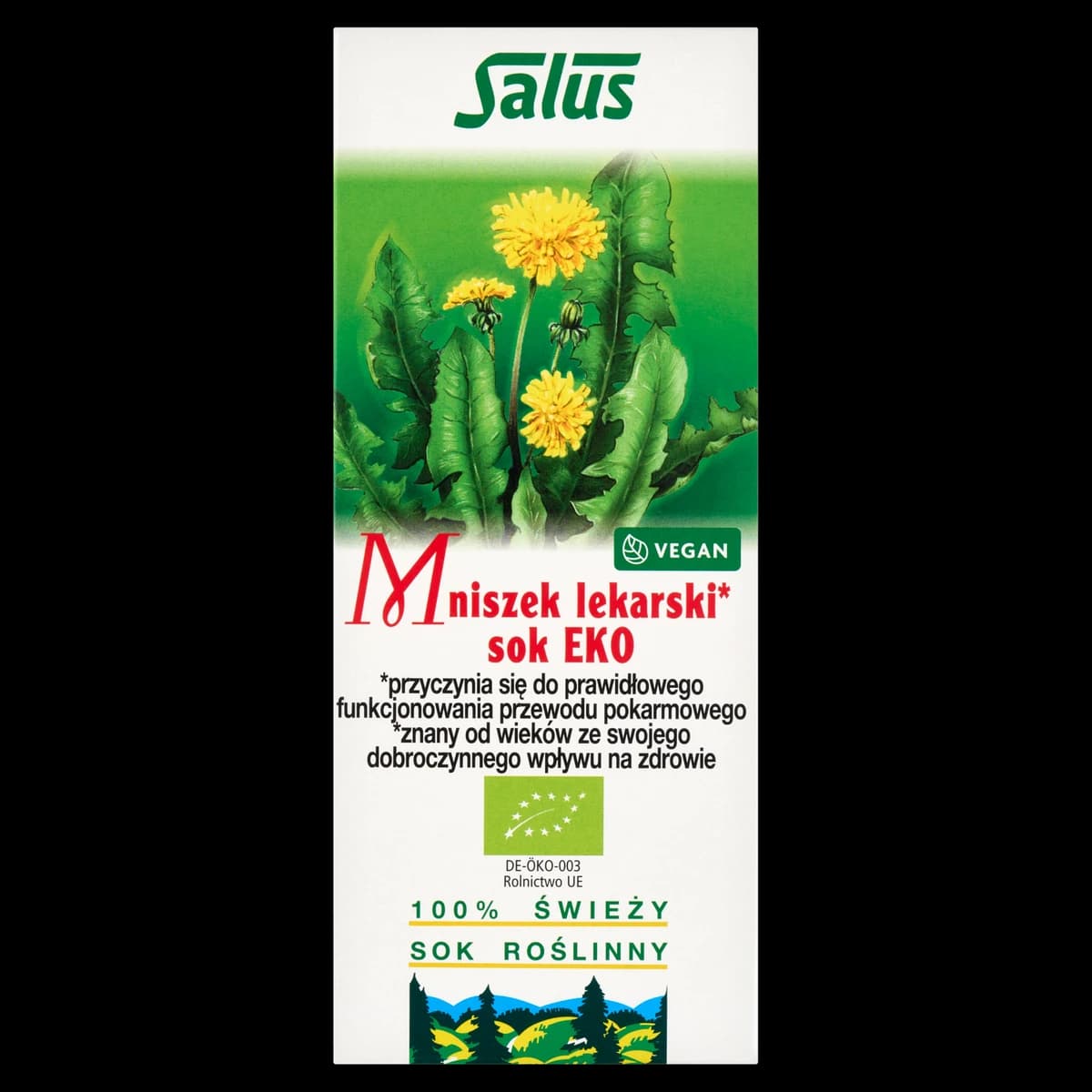 Salus sok z mniszka lekarskiego eko 200 ml