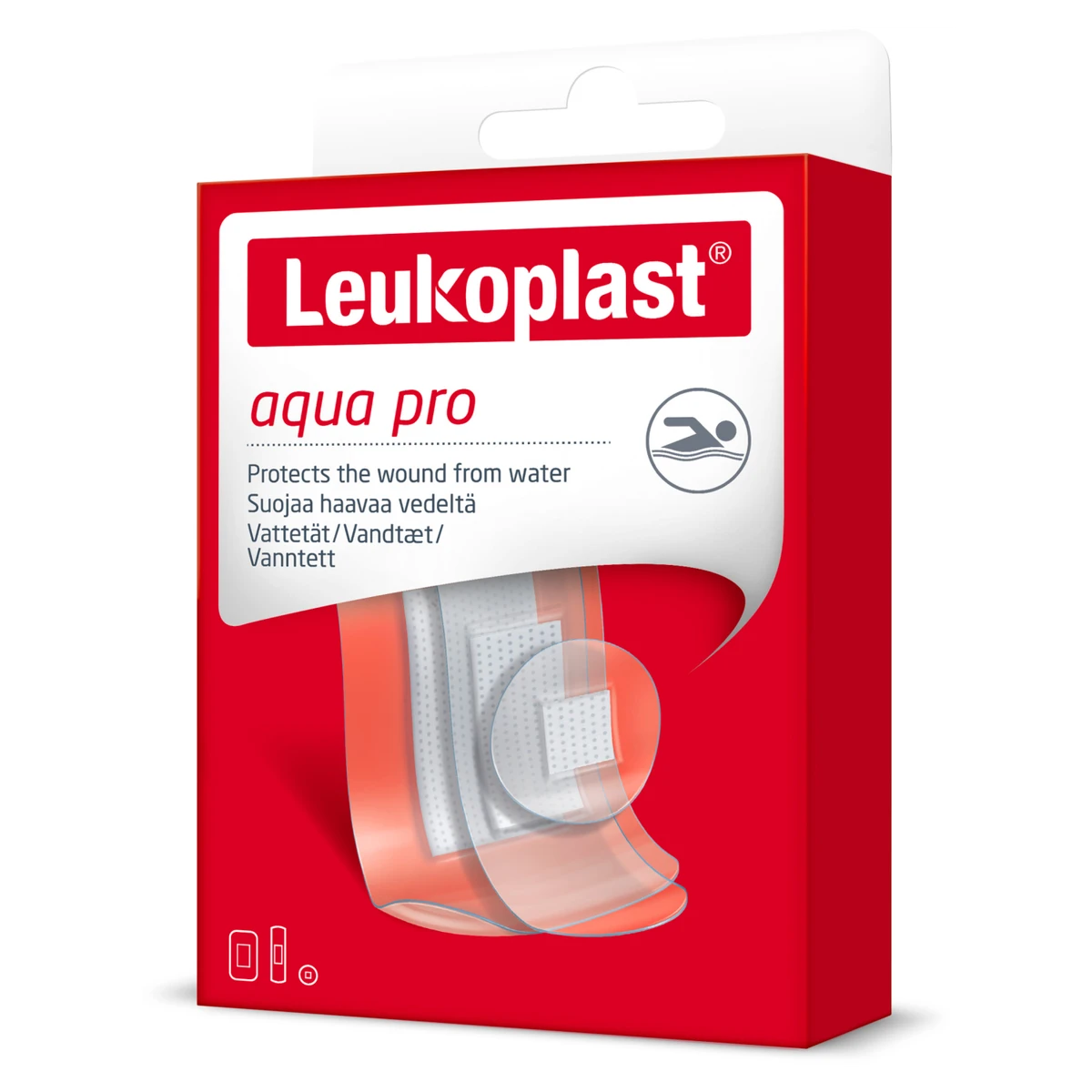 Leukoplast Aqua Pro wodoodporne plastry 20 sztuk