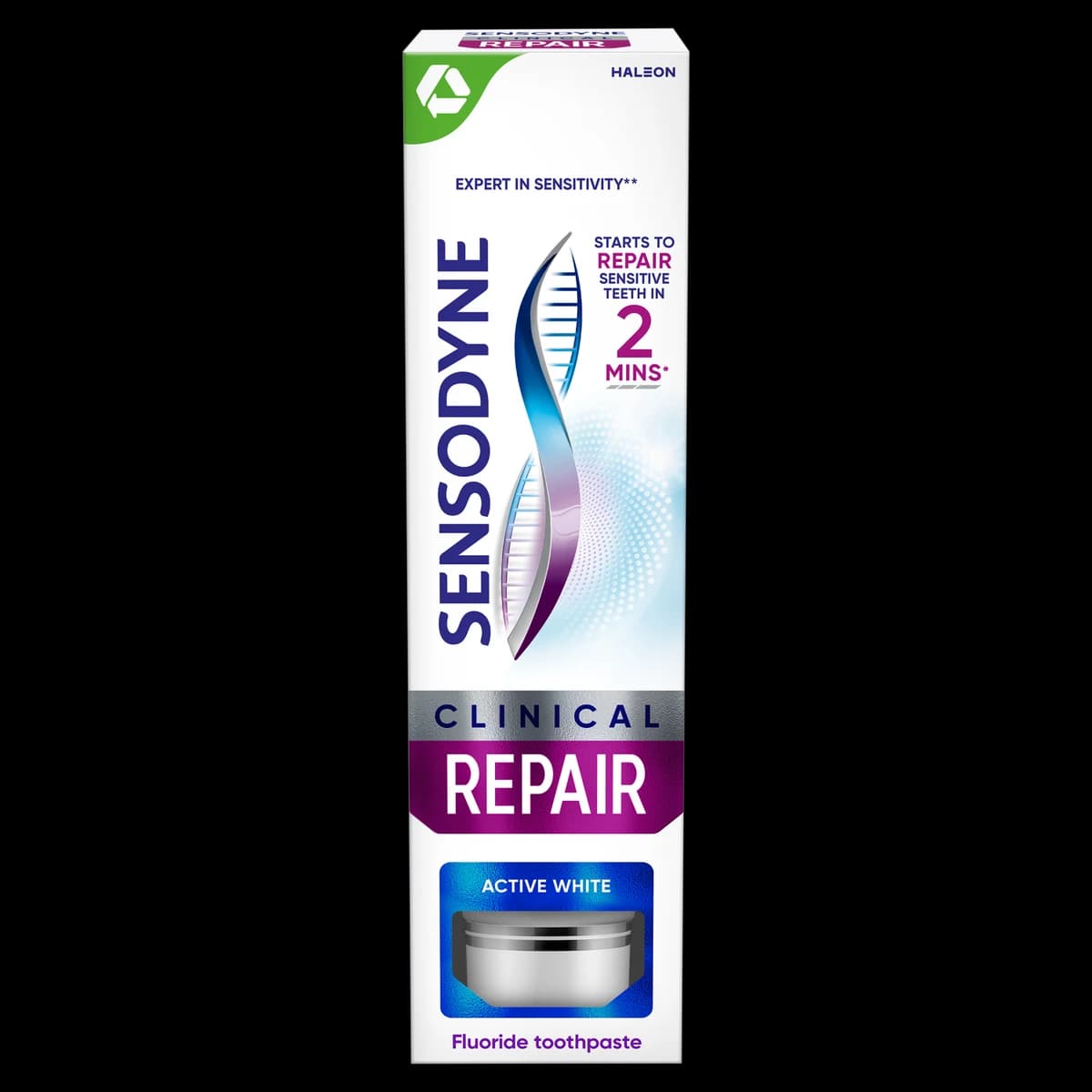 Sensodyne Clinical Repair Active White Pasta do zębów z fluorkiem 75 ml