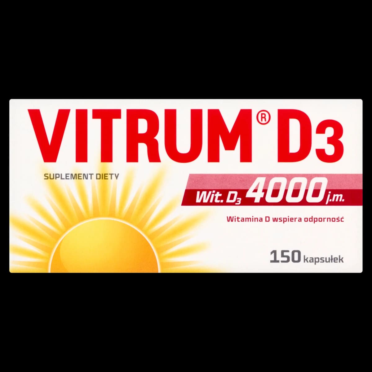 Vitrum D3 4000 150 kapsułek