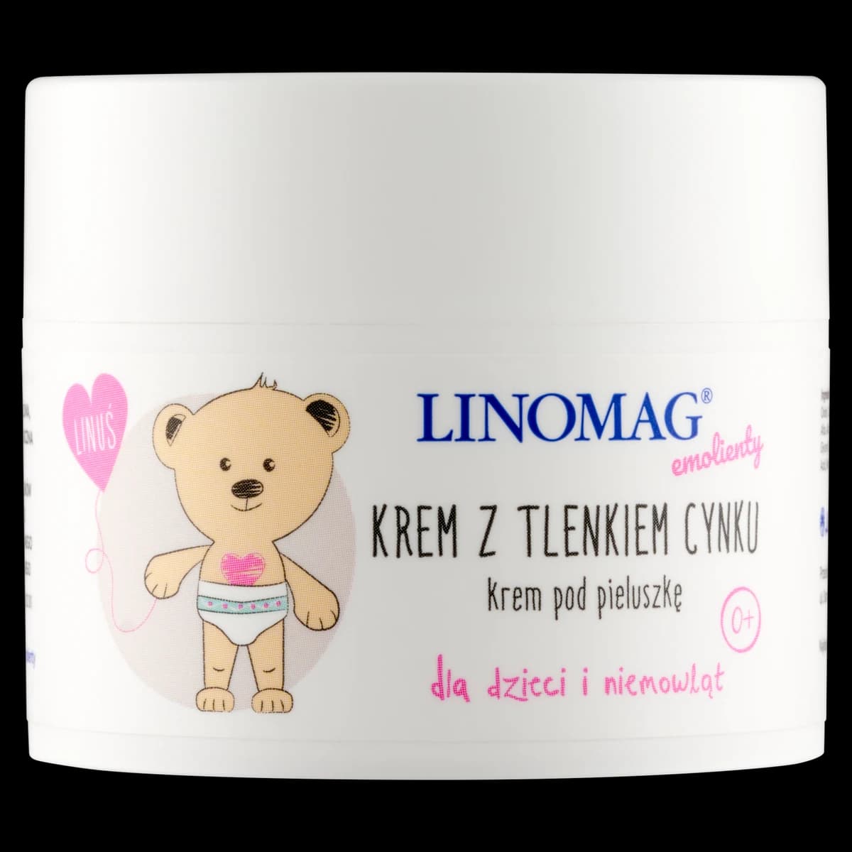 Linomag Emolienty krem z tlenkiem cynku dla dzieci i niemowląt 0+ 50 ml