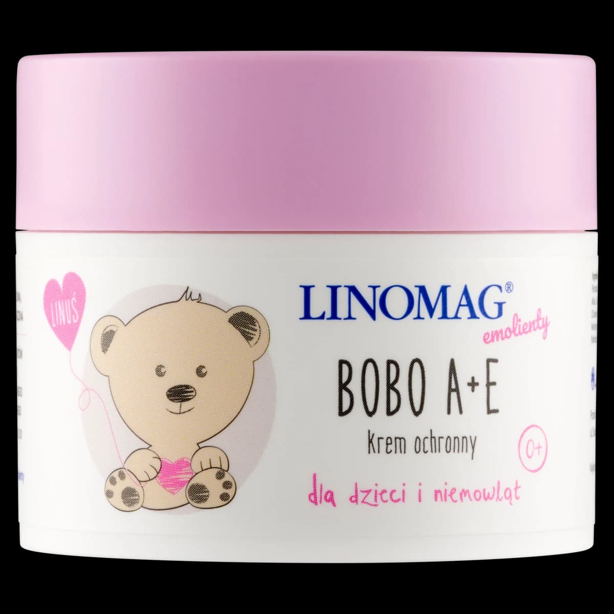 Linomag Emolienty Bobo A+E Krem ochronny dla dzieci i niemowląt 0+ 50 ml