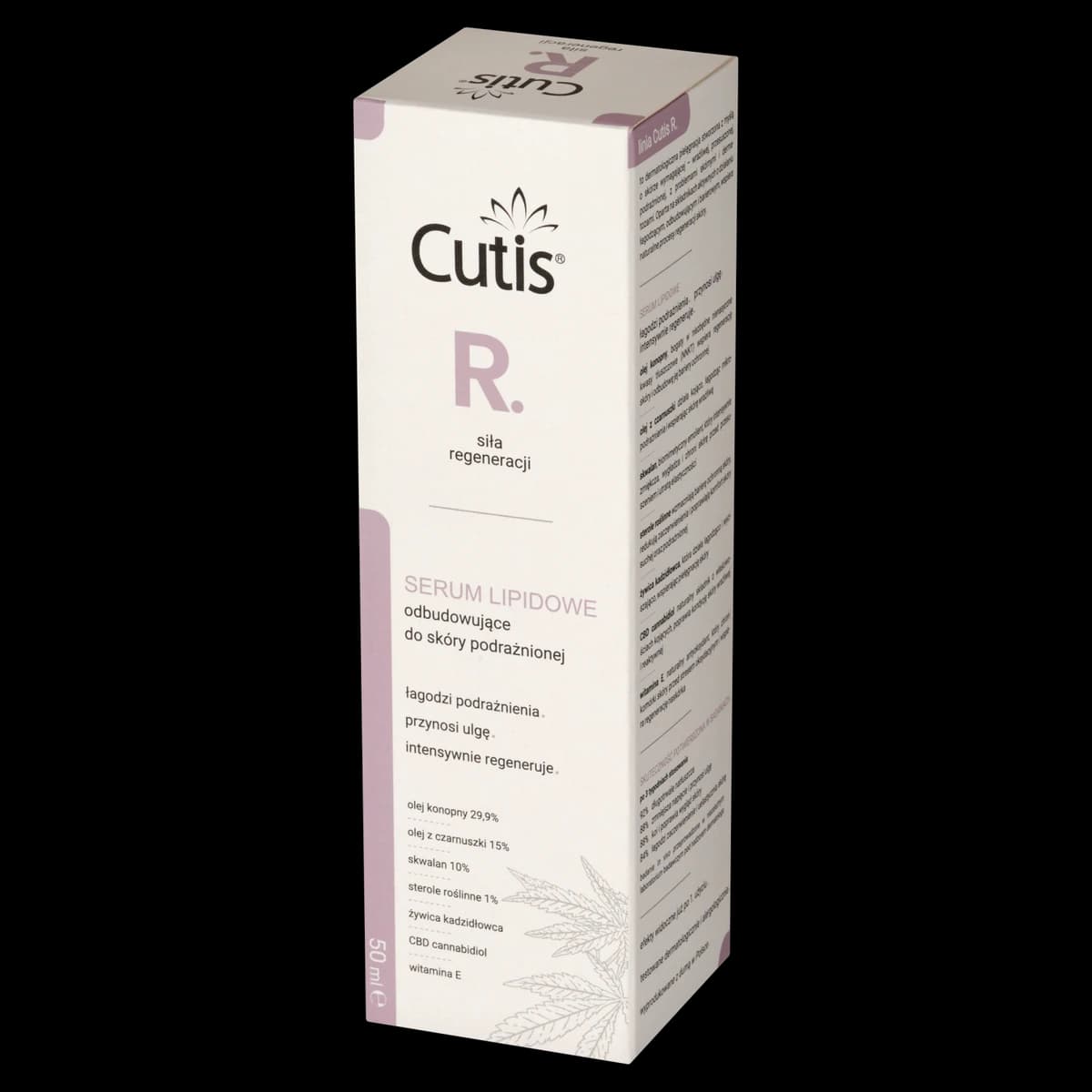 Cutis R-REGENERACJA serum lipidowe odbudowujące do skóry podrażniownej 50 ml
